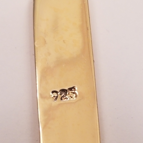 ✅#1026GN Rage Collection Gold plated over Sterlin Silver Wire Necklace Rare Auth - Picture 4 of 8